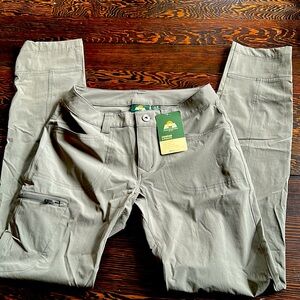 NWT Eastern Mountain Sports EMS Compass 4-Points Pants - Castor Grey 0R